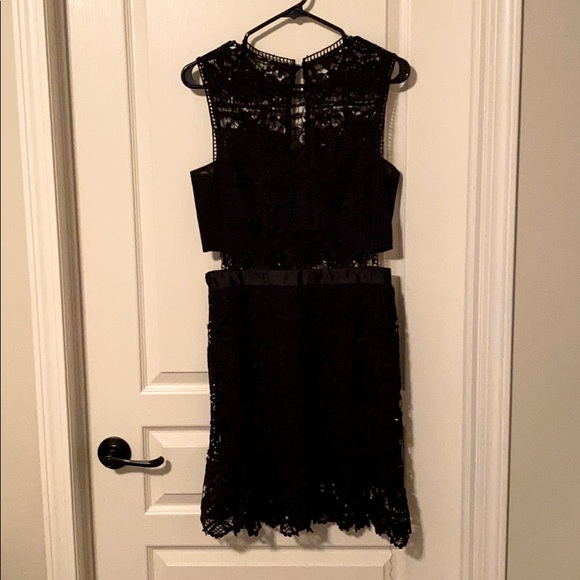 Romeo and Juliet Black lace Dress - Picture 1 of 3